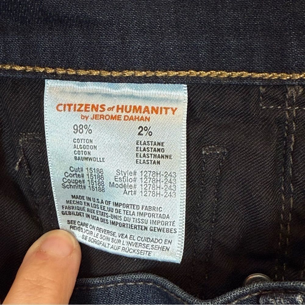 Citizens Of Humanity Ava Low Rise Straight Jeans - Picture 2 of 8